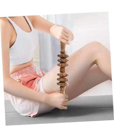 Minkissy 6-Wheel Massager - Body & Foot Massage Device | Manual Rod & Scratching Board | 8-Piece Trigger Massage Set for Ultimate Relaxation - Buy Online on GoSupps.com