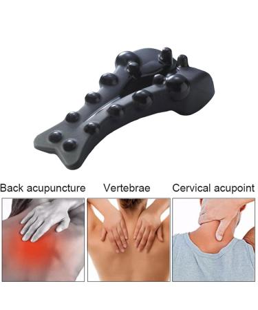 Neck and Shoulder Tension Relief Massage Device | Cervical Traction for Upper Back & Joint Pain - Black - Buy Online on GoSupps.com