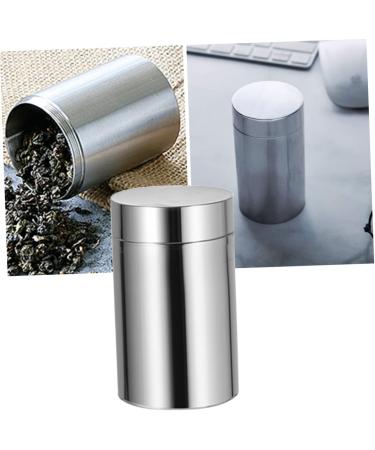 Zerodeko Stainless Steel Tea Cans 1pc Tea Can Sealed Cans Container Portable Portable Sealed Cans - Buy Online on GoSupps.com
