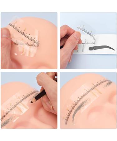 Healvian 10pcs Eyebrow Stencil Eyebrows Shaping Stickers Balance Ruler Eyebrow Grooming Template Guide Makeup Tool - Buy Online on GoSupps.com
