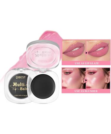 Color Changing Blush - Portable Black Cheek Blush Non-Greasy Cheek and Lip Blush Tint Long-Lasting Temperature Changing Blush for Beautifying - Buy Online on GoSupps.com
