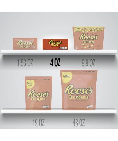 REESE'S PIECES Candy Peanut Butter Crunchy Shell 4.0 oz Box (12 Pack) - Buy Online on GoSupps.com
