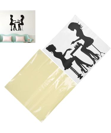 Nail Salon Wall Decoration Wall Decal Decoration Nail Art Salon Wall Sticker Shop Window Nail Art Manicure Art Sticker Ornament for Nail Salon (S) - Buy Online on GoSupps.com