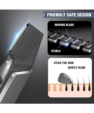 Ultimate Body Hair Trimmer for Men | Waterproof Cordless Grooming Tool for Groin Back & Bikini Line - Buy Online on GoSupps.com