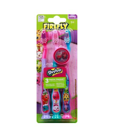 Kids 3 Piece Toothbrush with Cap