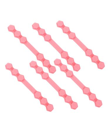 Collbath 10 pc mask hook mouth hook earrings earrings earrings ear protector mask extension buckle mask cord buckle adjustable lanyard mouth protection ear line pink
