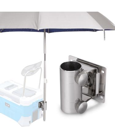 NCONCO High Strength Adjustable Stainless Steel Umbrella Holder Bracket Stand Base for Fishing Box - Buy Online on GoSupps.com