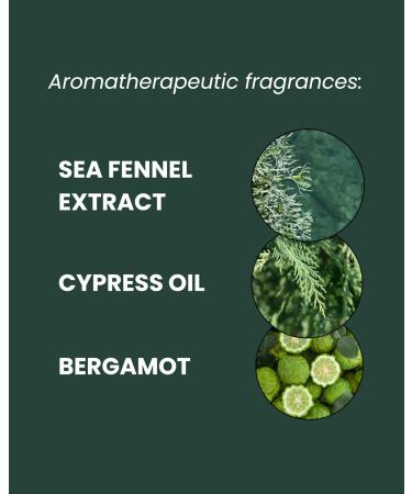 ManCave Sea Salt Shower Gel for Men - 500ml, Coastal Aroma, Natural Formula, Vegan, Sulphate & Paraben Free - Buy Online on GoSupps.com