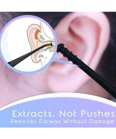 Jkapagzy 4pc Silicone Ear Wax Remover Set - Double End Safety Spoon, Portable & Easy to Use - Buy Online on GoSupps.com