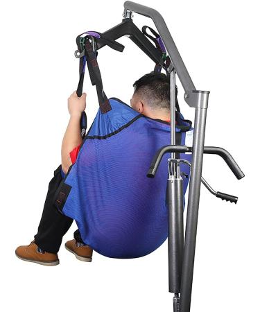 Patient Lifting Slings Toileting Sling Commode Transfer Belt Lift Full Body Lifter Four Point Sling Transfer Blanket for Bed Positioning and Lifting for Bariatric X-Large - Buy Online on GoSupps.com