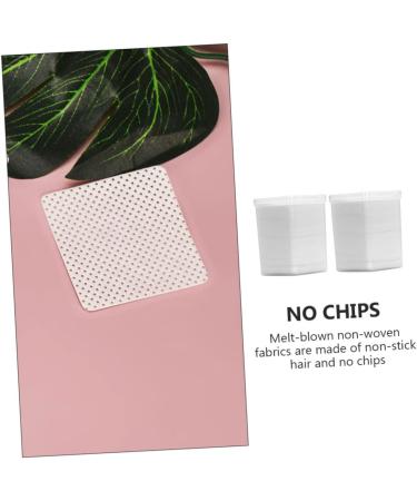 DOITOOL 2 Boxes Cleaning Pads Cleaning Cotton Pads Nails Supplies Lash Glue Remover Cleaning Tools Janitorial Supplies Lint Free Wipes Sheet White Eyelash Non-Woven Fabric - Buy Online on GoSupps.com