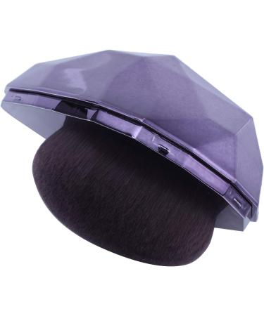 Jiklophg Purple Diamond Cut Liquid Foundation Brush Fine Soft Fiber Buffering Blush Brush Bronzer Contour Makeup Brush With Cover - Buy Online on GoSupps.com