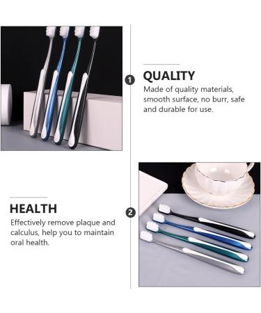 Lurrose 24 pc Soft Toothbrush Set for Adults - Gentle Bristles Ideal for Sensitive Teeth & Cosmetics - Perfect for Household & Pregnant Women - International Shipping Available - Buy Online on GoSupps.com