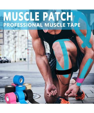 SOONGO Athletic Tape 5cm*5m Red - Relieve Muscle Soreness and Strain - Waterproof & Hypoallergenic - Pack of 1 - Buy Online on GoSupps.com