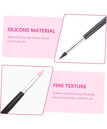 Baluue 20 Pcs Silicone Brush Stick Cream Applicator Makeup Plastic Handle - Buy Online on GoSupps.com