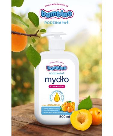  Bambino Bambino RODZINA Mirabels Scented Hand Soap 500 ml - Buy Online on GoSupps.com
