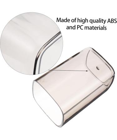 Premium Travel Toothpaste & Toothbrush Cup Set - Tovinanna Gray Etui Case for Easy Storage | Perfect for International Shipping - Buy Online on GoSupps.com