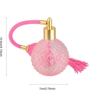 Buy Healifty Crystal Art Vintage Style Refillable Perfume Atomizer - 100ml Pink Long Spray Bottle | International Shipping Available - Buy Online on GoSupps.com