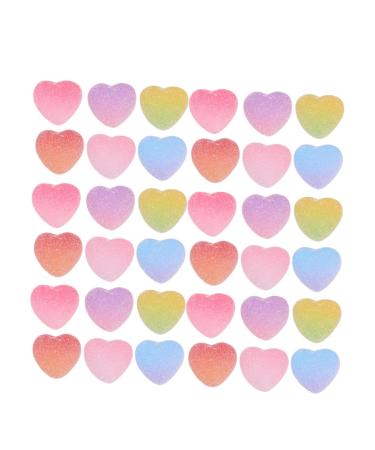 Generic 48pcs Fudge Stud Earrings Simulation Candy Crafts Accessories Fridge Magnet Cream