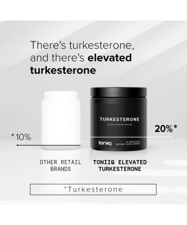 Turkesterone Supplement for Men - Ultra High Potency 50:1 Extract with 20% Turkesterone - Highly Concentrated - Third-Party Lab Tested - 60 Capsules 60 Count (Pack of 1) - Buy Online on GoSupps.com