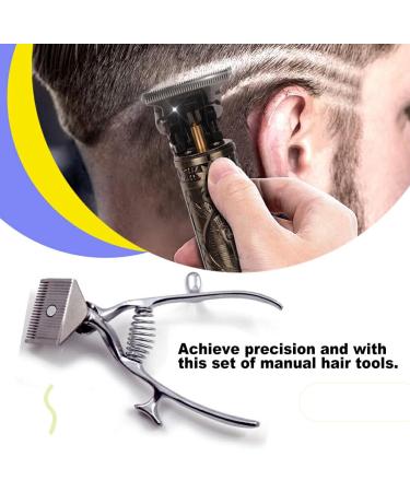FIOERDTUIE Precision Trimming with Manual Clippers and Combs Fast and Sharp Results Sharpness Stainless Steel Trimmer Tools - Buy Online on GoSupps.com