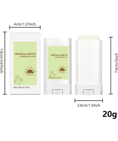  Generisch Sunblock Stick - SPF 50+ - Non-greasy matte finish - Sun protection - Sunscreen stick - Soothing hydration - Oil control - Long-lasting facial skincare - 20 g - For face and - Buy Online on GoSupps.com