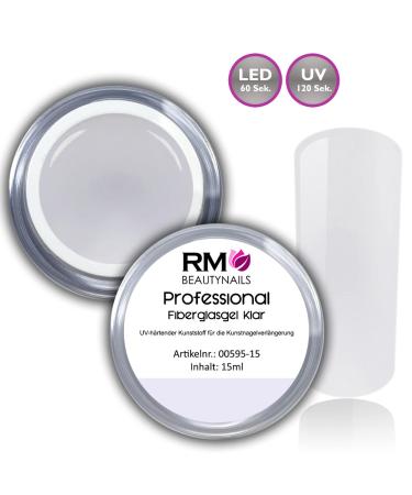 15ml Professional Fiberglass LED UV Gel Builder - Extra Strong Nail Gel for Nail Design (Pack of 1) | Fast International Shipping - Buy Online on GoSupps.com