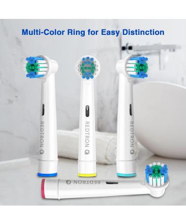 REDTRON Replacement Brush Heads for Oral B Electric Toothbrush (4 Pack) - Compatible with Pro1000, Pro3000, Pro5000, Pro7000 and More - Buy Online on GoSupps.com