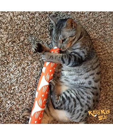 Kitty Kick Stix 15 Original Catnip Kicker Toy (Set of 2) - Made in USA - Mystery Flavor - Buy Online on GoSupps.com