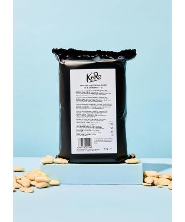 KoRo Marzipan Paste 56% Almonds 1kg - Authentic Berlin Baking & Snacking | Perfect for Decorating - Order Internationally - Buy Online on GoSupps.com