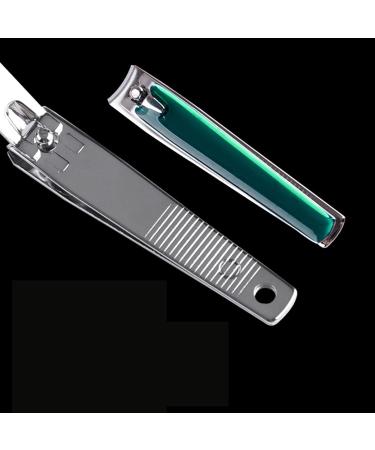 HCHGJKN Nail Clippers Manicure Tool Nail Clippers 6-color Epoxy Nail Clippers 360 Degree Nail Clippers Stainless Steel Nail Clippers(Purple S) S Purple - Buy Online on GoSupps.com