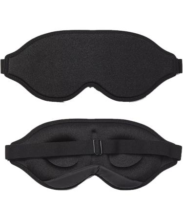 CIBEL Stereoscopic Sleep Eye Mask - 3D Contoured Design, Soft & Comfortable, 99% Light Blocking - Buy Online on GoSupps.com