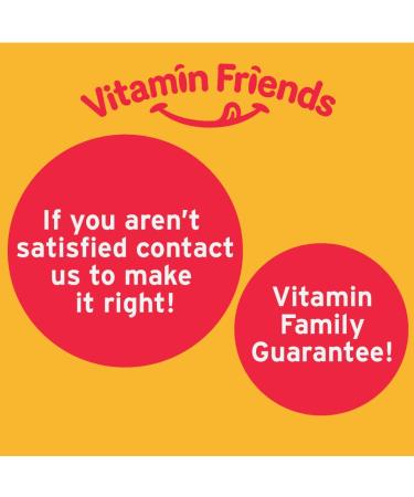 Vitamin Friends Vegan Kids Appetite Stimulant & Weight Gainer Gummies - 60ct Orange Flavor - Buy Online on GoSupps.com
