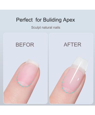 KANORINE 8-in-1 Gel Nail Polish Builder - Nude Hard Gel for Nails Strength & Extension - 15ML Bottle - Buy Online on GoSupps.com