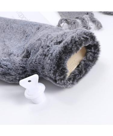 Buy 2L Long Hot Water Bottle with Soft Fleece Cover - Safely Tested & Cozy Comfort for All - Buy Online on GoSupps.com