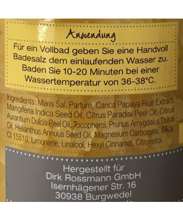 Wellness & Beauty Bath Salt with Mango & Papaya Extract | 160g | Revitalize & Rejuvenate Your Skin - Buy Online on GoSupps.com