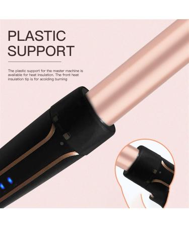5-in-1 Hair Curler Set | Curling Brush & Interchangeable Ceramic Irons | Instant Heat & Dual Voltage | Shop Internationally - Buy Online on GoSupps.com