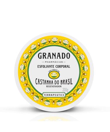 Granado - Linha Terrapeutics - Esfoliante Corporal Castanha do Brasil 200 G - (Terrapeutics (Brazilian Nut) Collection - Body Exfoliant Net 7 Oz)