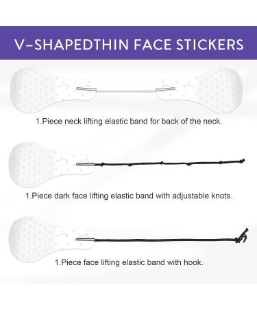 iTecFreely Face Lift Tape - 90 Pcs Ultra-Thin Invisible Face Tape for Lifting, Tightening Skin, and Hiding Facial & Neck Wrinkles - Buy Online on GoSupps.com