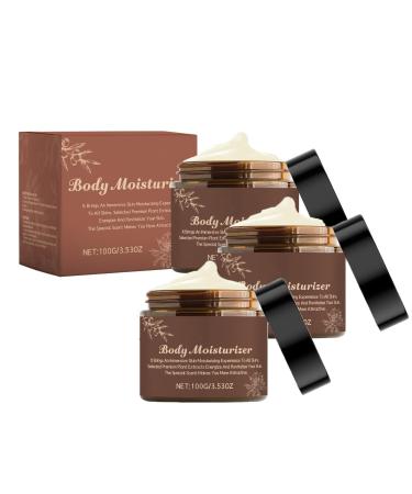 Botanical Scented Body Moisturizer With Camellia & Shea Butter Immersive Hydration (3 Pcs) 3.3 Ounce (Pack of 1)