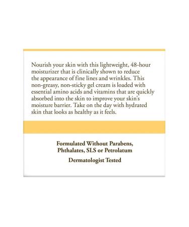 Burt's Bees Skin Nourishment Hydrating Gel Cream 51g - Lightweight Hydration for Smooth Skin - Buy Online on GoSupps.com