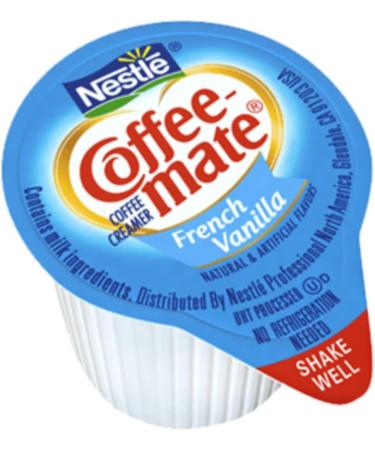 COFFEE-MATE Liquid Coffee Creamer Lactose Free French Vanilla Single Serve Portions No Refrigeration Pack of 180 x 11ml French Vanilla 1 Count (Pack of 180) - Buy Online on GoSupps.com