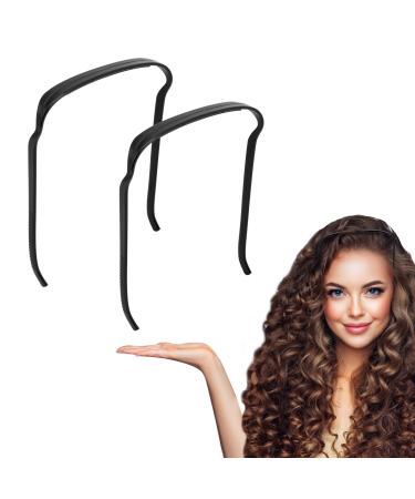 Headband like Sunglasses for Women Invisible Sunglass Headband Curly Hair Hair Hoop Hairband for Skincare Face Washing Makeup Removal Shower Facial Mask(Black)