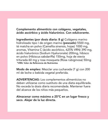 Matchaflix | Th Matcha avec Collag ne | Beaut et bien- tre chaque gorg e | 220g - Buy Online on GoSupps.com