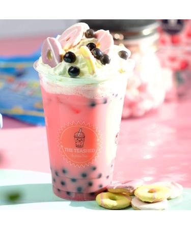 Blueberry Fruit Juice Filled Bursting Pearls for Bubble Tea and Dessert Toppings | Popping Boba | 150g 3 Servings | Vegan | By THE TEASHED - Buy Online on GoSupps.com