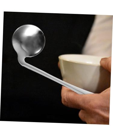 Lurrose Left-Hand Adaptive Spoon - Curved Baby Training Cutlery for Easy Grip & Feeding - Buy Online on GoSupps.com