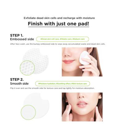 DEWYCEL SALADY PAD - Soothing & Moisturizing Facial Exfoliant | Plant-Based PHA & AHA Formula | 30 Pads | EWG Verified Cruelty-Free - Buy Online on GoSupps.com