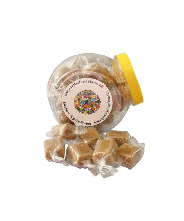 300g Cookie Jar of Bristows Salted Caramel Fudge