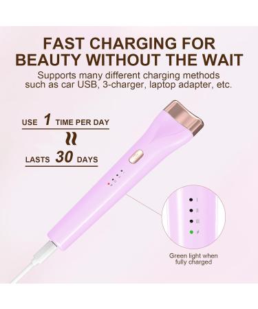 Heated Eyelash Curlers Heated Lash Curler Electric Eyelash Curler 3 Temp Settings For Makeup Tools Rechargeable Natural - Buy Online on GoSupps.com