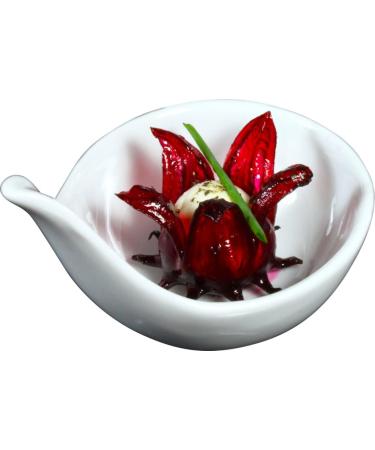 Wild Hibiscus Flowers in Syrup 250g - Exotic Edible Flowers for Cocktails and Desserts - Buy Online on GoSupps.com